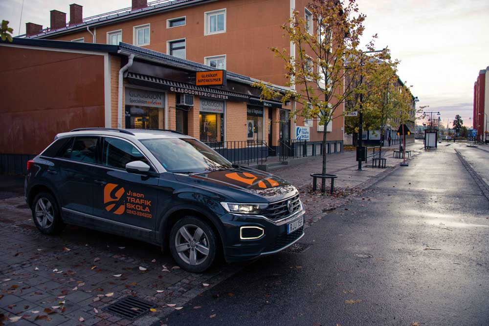 En av företagets bilar