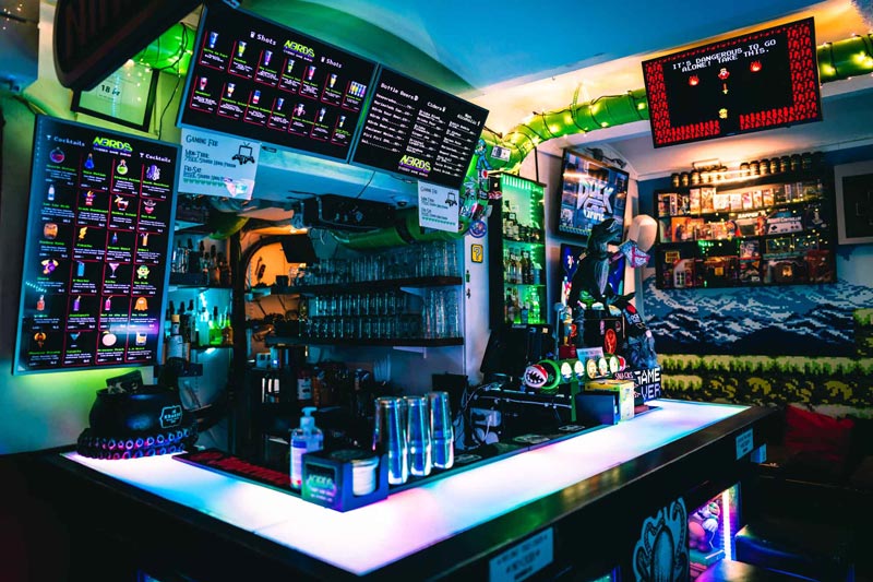 Baren inne hos N3rds bar