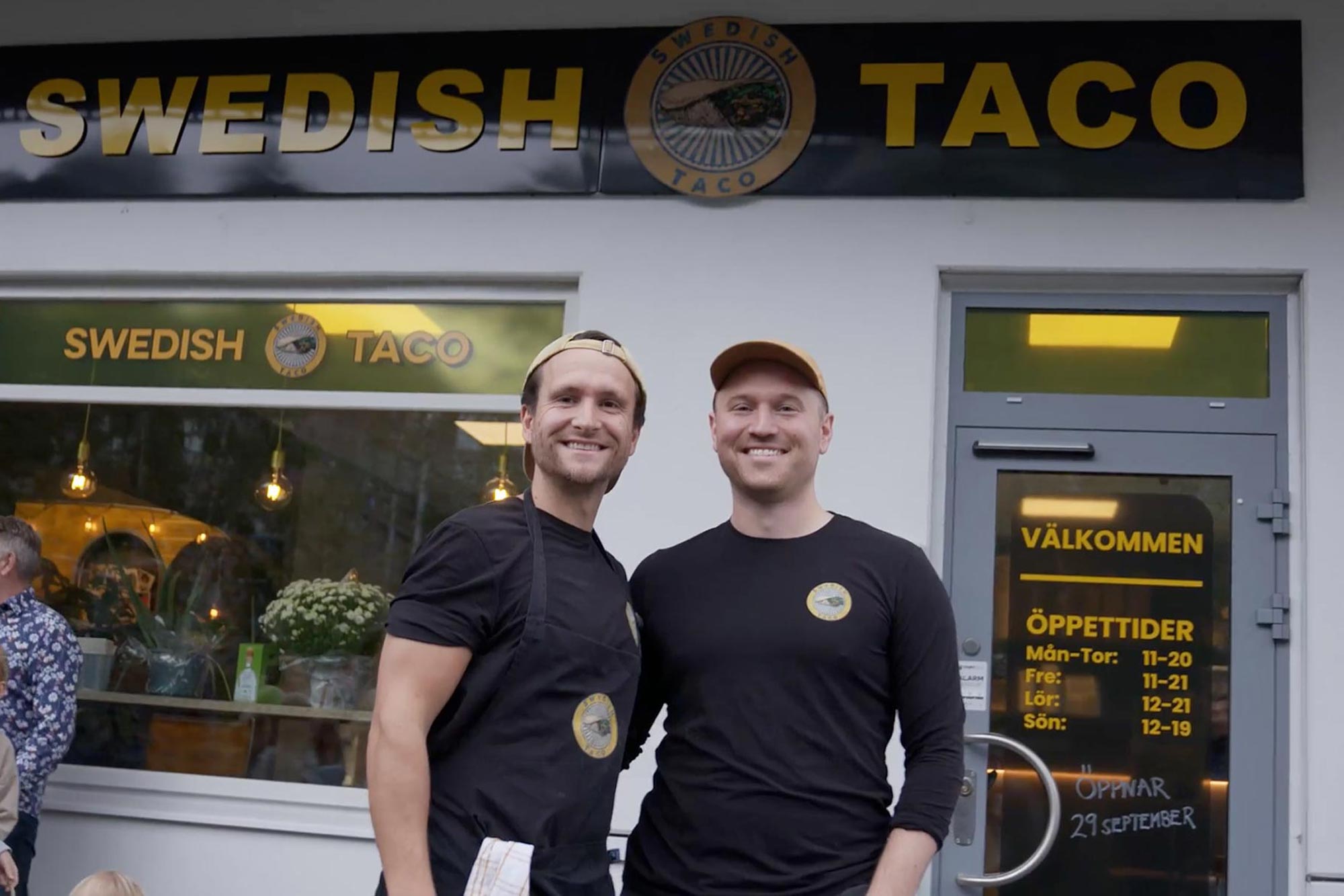 Sebastian och Johan från Swedish Taco