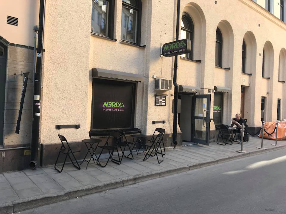 N3rdsbar har nu fått uteservering